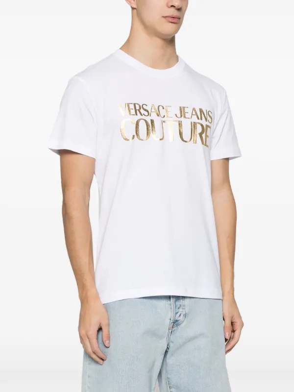 Versace Jeans Couture バロッコプリント Tシャツ | ホワイト 