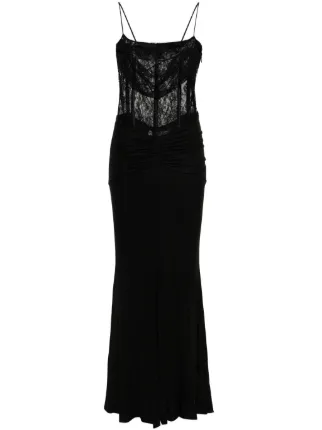 【関税込み】ALESSANDRA RICH OPEN BACK LACE DRESS Alessandra Rich - Frontrow