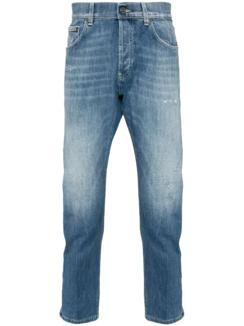DONDUP Dian logo-plaque distressed jeans