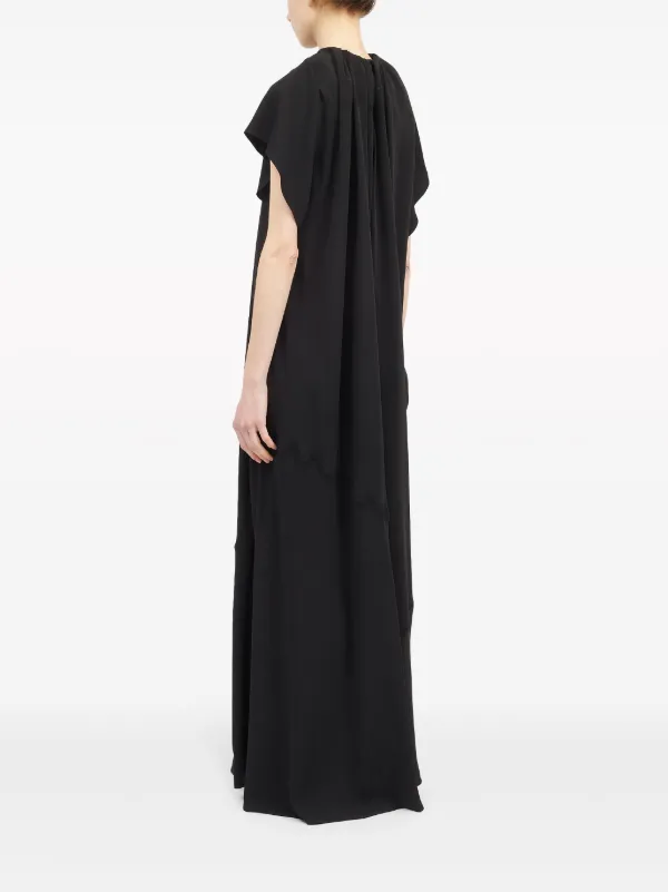 MM6 Maison Margiela ギャザー ショートスリーブドレス