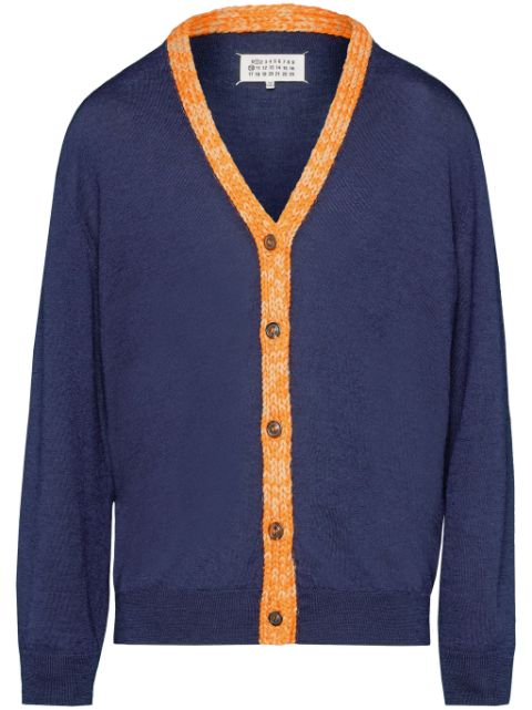 Maison Margiela Recycled wool cardigan Men