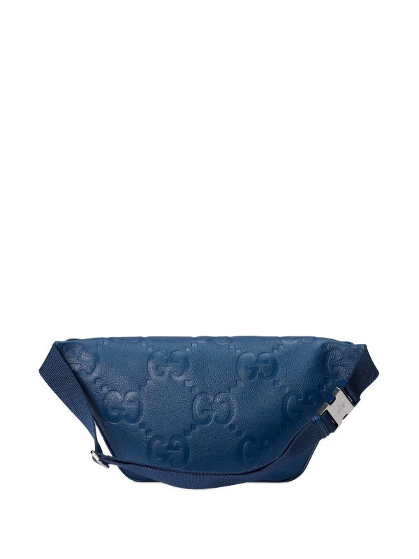 Gucci blue cheap belt bag