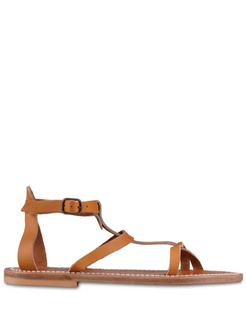 Sandales en cuir à boucle - K. Jacques - Modalova