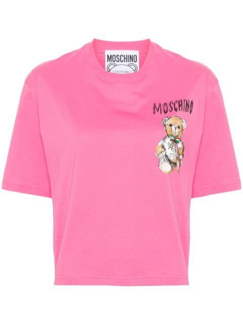 Moschino Teddy Bear logo-print T-shirt