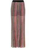 Missoni sequin-embellished flared trousers - Black
