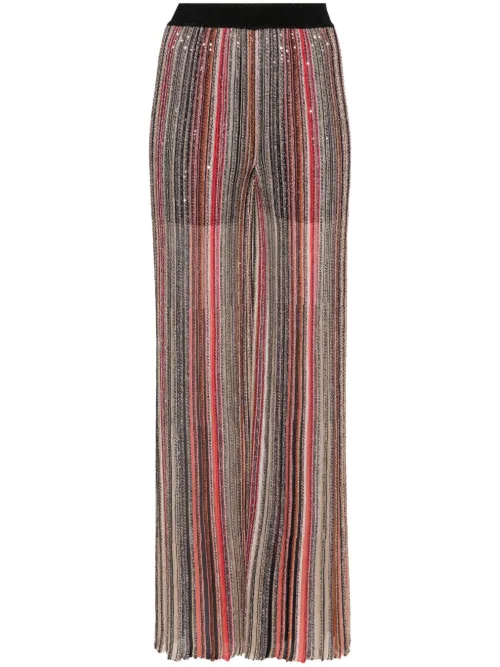 Pantalon évasé à sequins - Missoni - Modalova