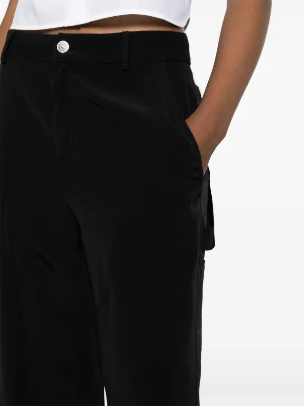 パンツ Moschino Jeans Palazzo Pants MOSCHINO JEANS high-waisted Palazzo Trousers | Black | FARFETCH
