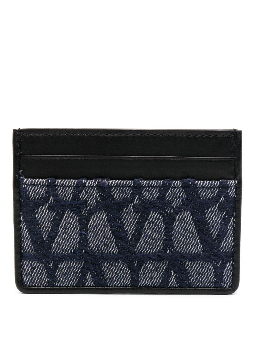 Image 1 of Valentino Garavani Vlogo leather cardholder