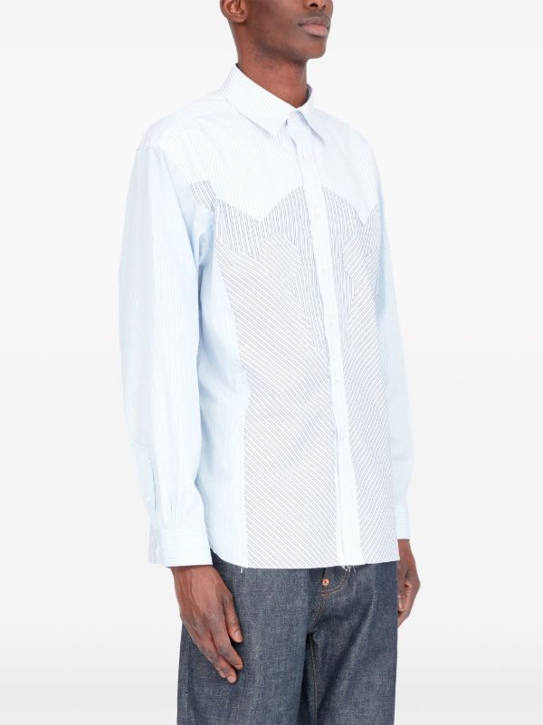 Maison Margiela Yoke Striped Shirt - Farfetch