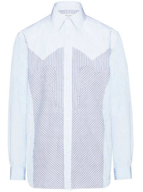 Maison Margiela Yoke striped shirt Men