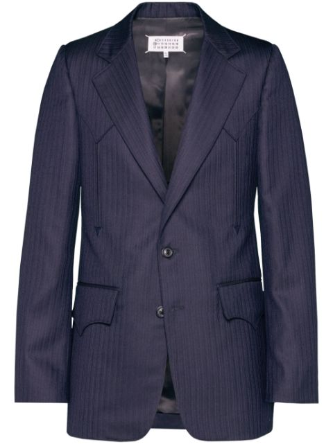 Maison Margiela tailored single-breasted wool blazer Men