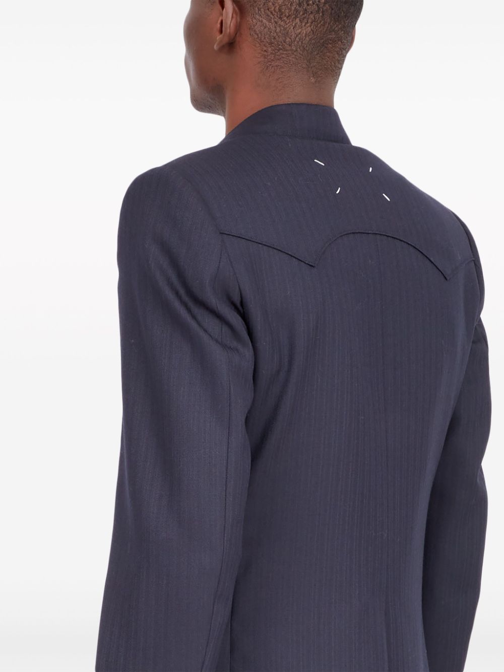 Maison Margiela tailored single-breasted wool blazer Men