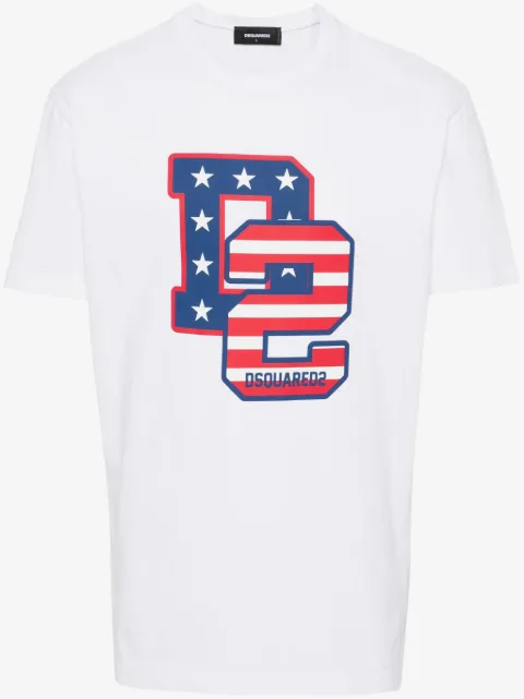 DSQUARED2 t-shirt à logo imprimé