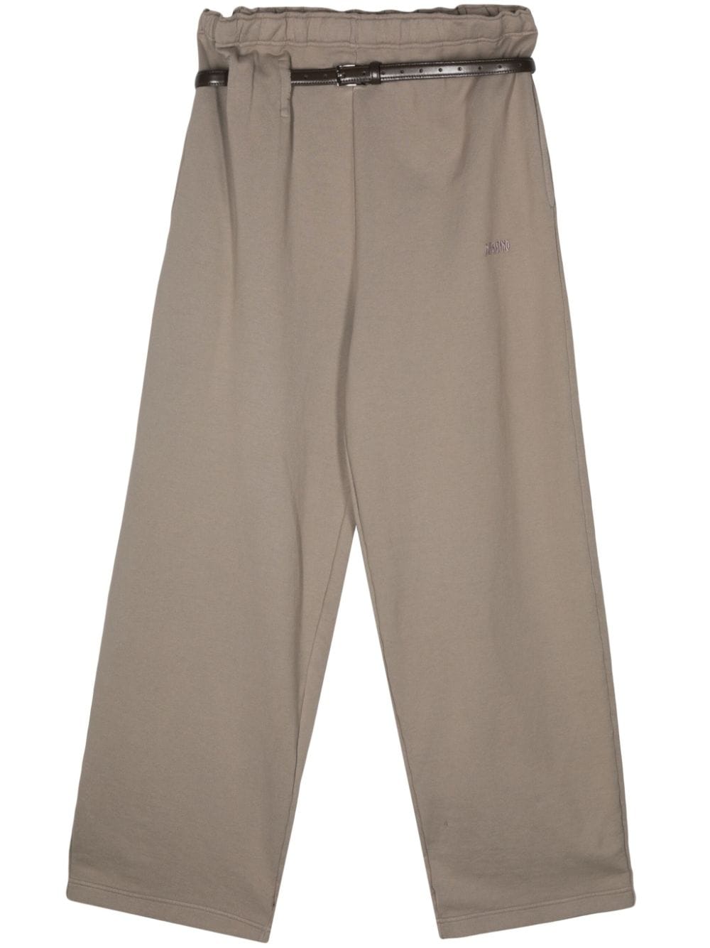 Shop Magliano Provincia Belted Track Pants In Neutrals