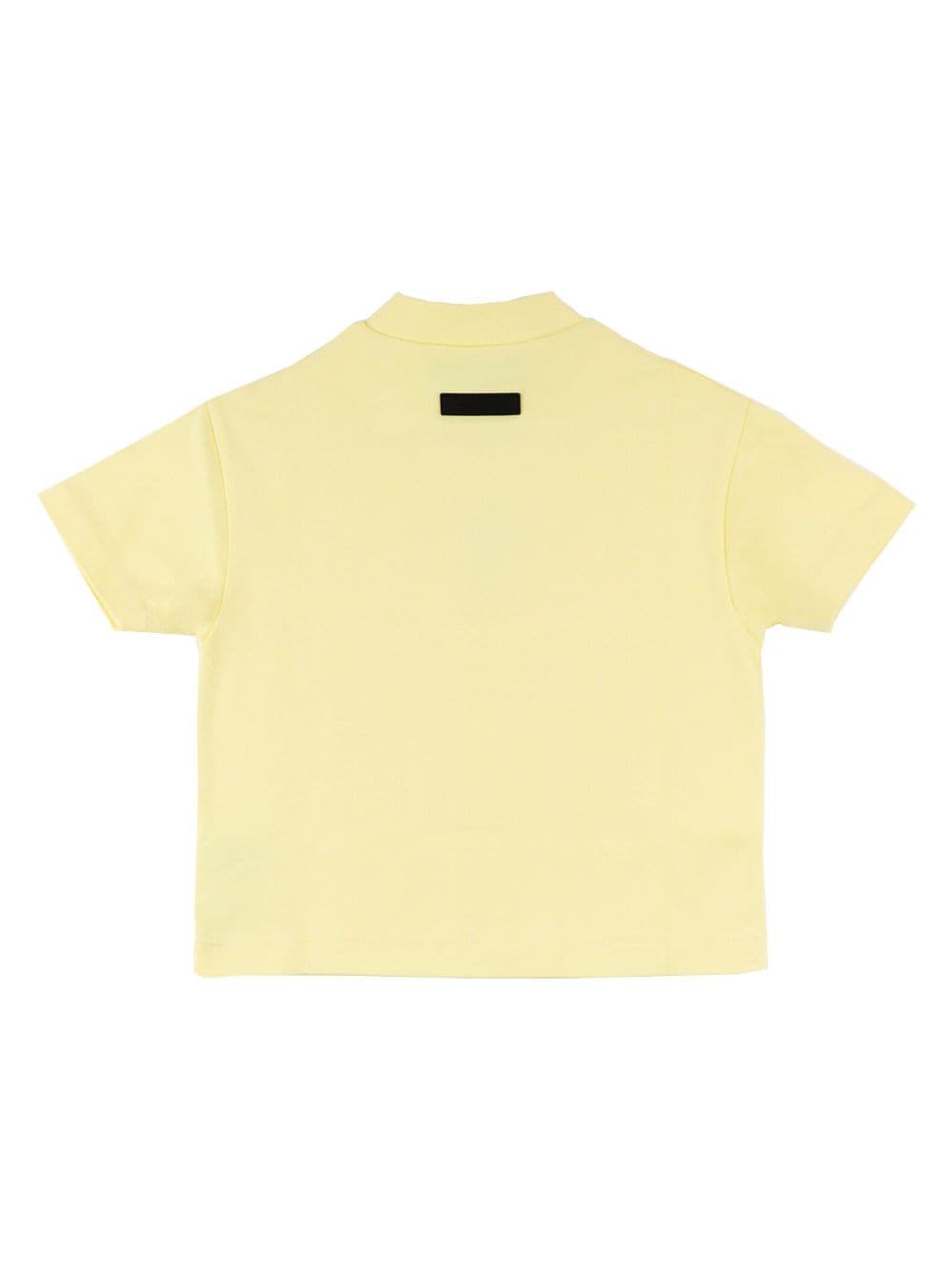 FEAR OF GOD ESSENTIALS KIDS T-shirt met logoprint - Geel