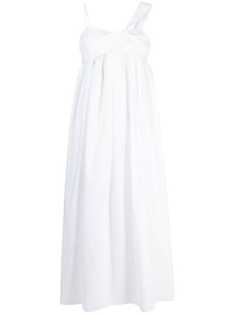 Cecilie Bahnsen Vera asymmetric cotton dress