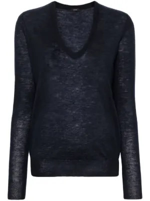 Joseph カシミアセーター　ネイビー JOSEPH Cashmere turtleneck sweater | NET-A-PORTER