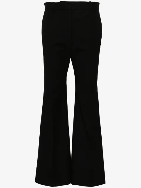 JOSEPH Tafira mid-rise flared trousers