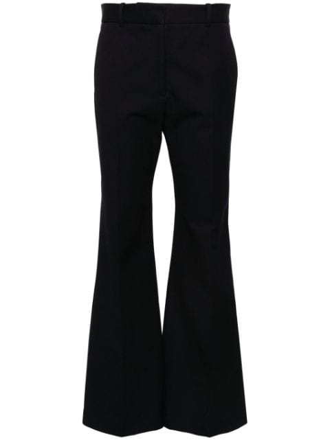 JOSEPH Tafira mid-rise flared trousers