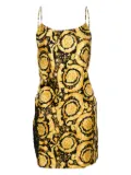 Versace Barocco-print silk nightdress - Black