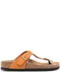 Birkenstock Gizeh leather sandals - Orange