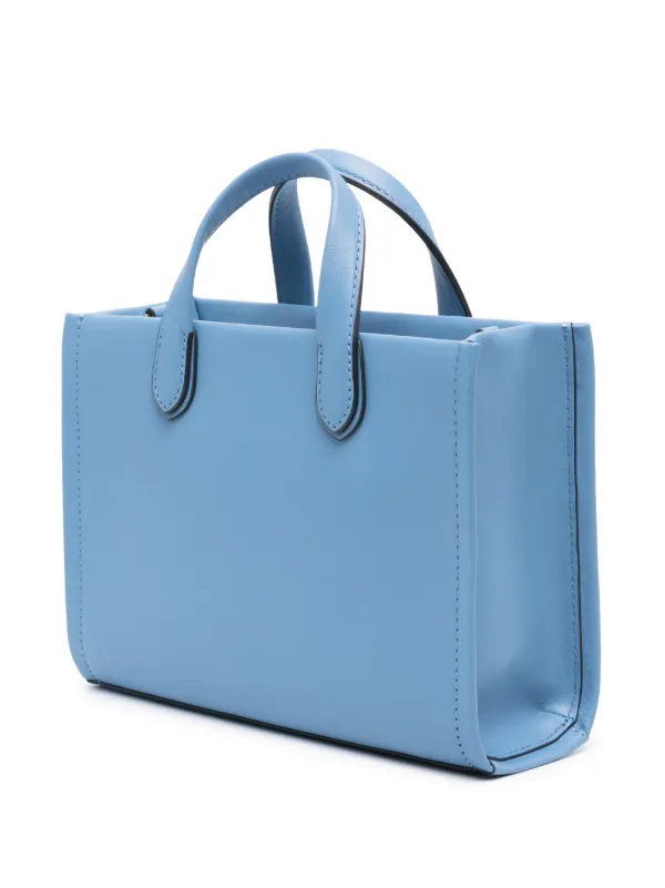 Michael kors light hot sale blue tote