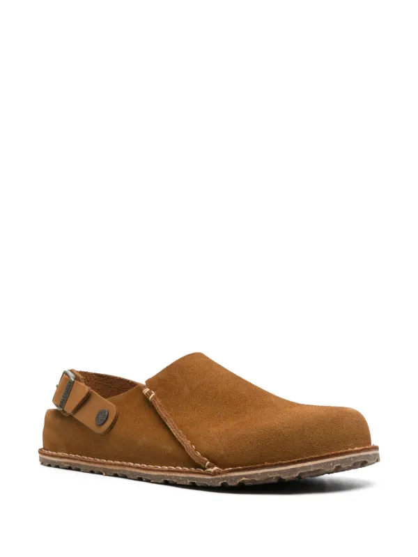 Birkenstock Lutry Suede Clogs | Brown | FARFETCH display picture 2
