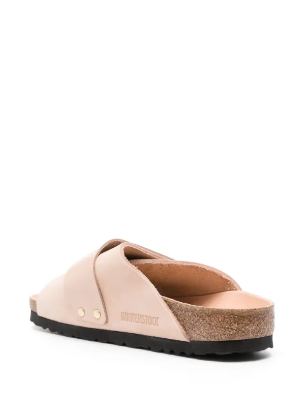 Birkenstock Kyoto Leather Sandals | Neutrals | FARFETCH
