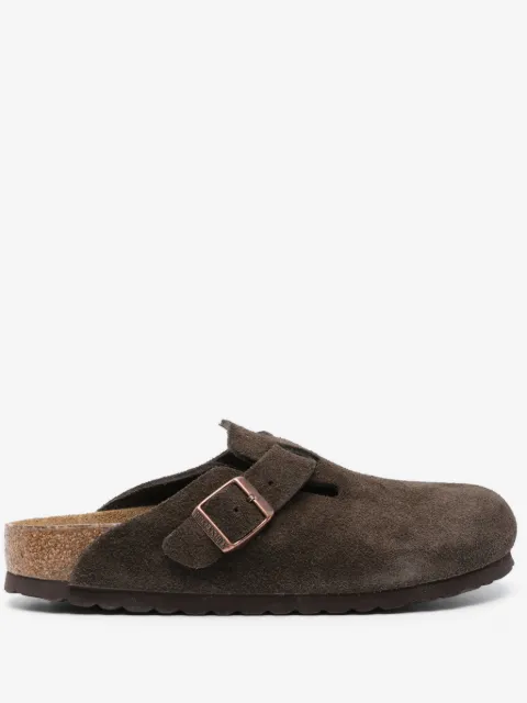 Birkenstock Boston suede slippers
