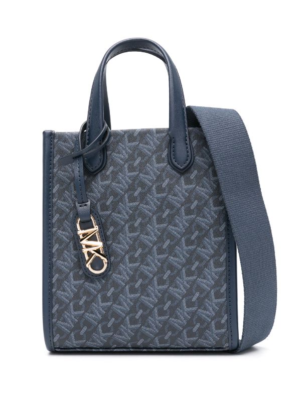 Michael kors hot sale monogram blue