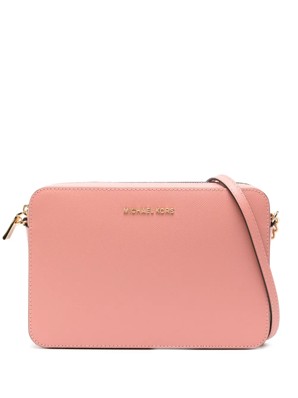 Michael Kors Jet Set leren crossbodytas Roze