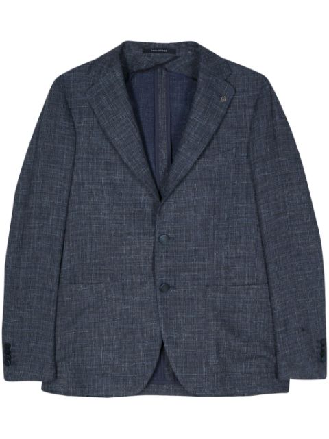 Tagliatore melange single-breasted blazer Men