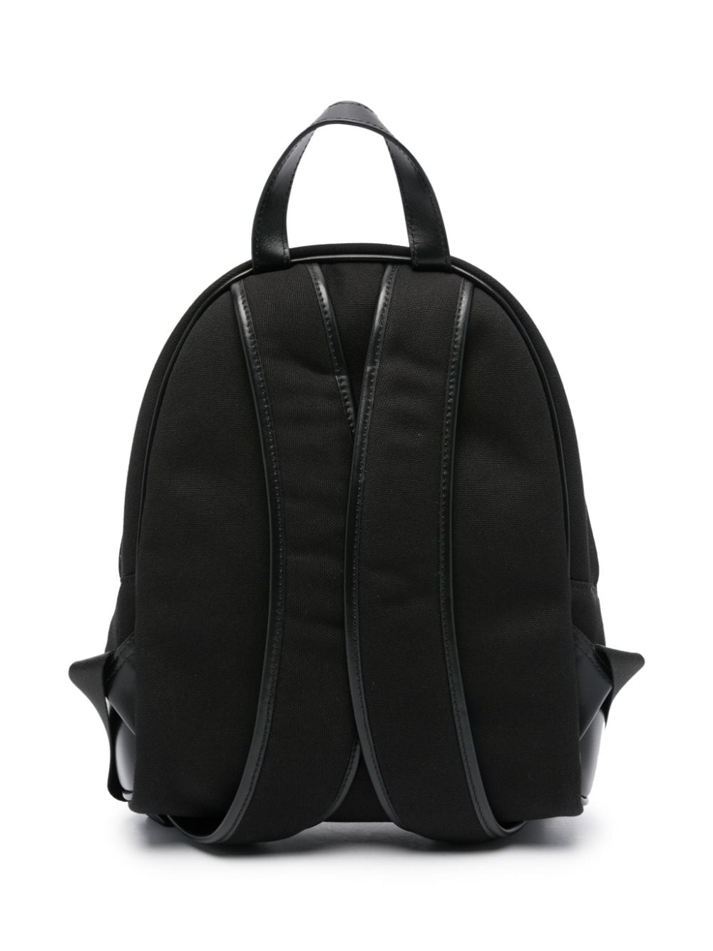 Shop Balmain Logo-embroidered Backpack In Black
