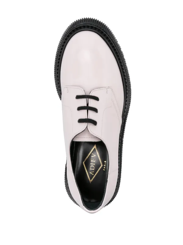 Adieu Paris Type 132 レザー ダービーシューズ | ピンク | FARFETCH JP