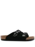 Birkenstock Arizona suede sandals - Black