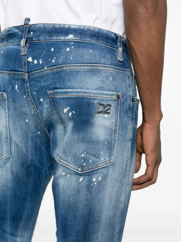 DSQUARED2 Super Twinky mid-rise Skinny Jeans | Blue | FARFETCH