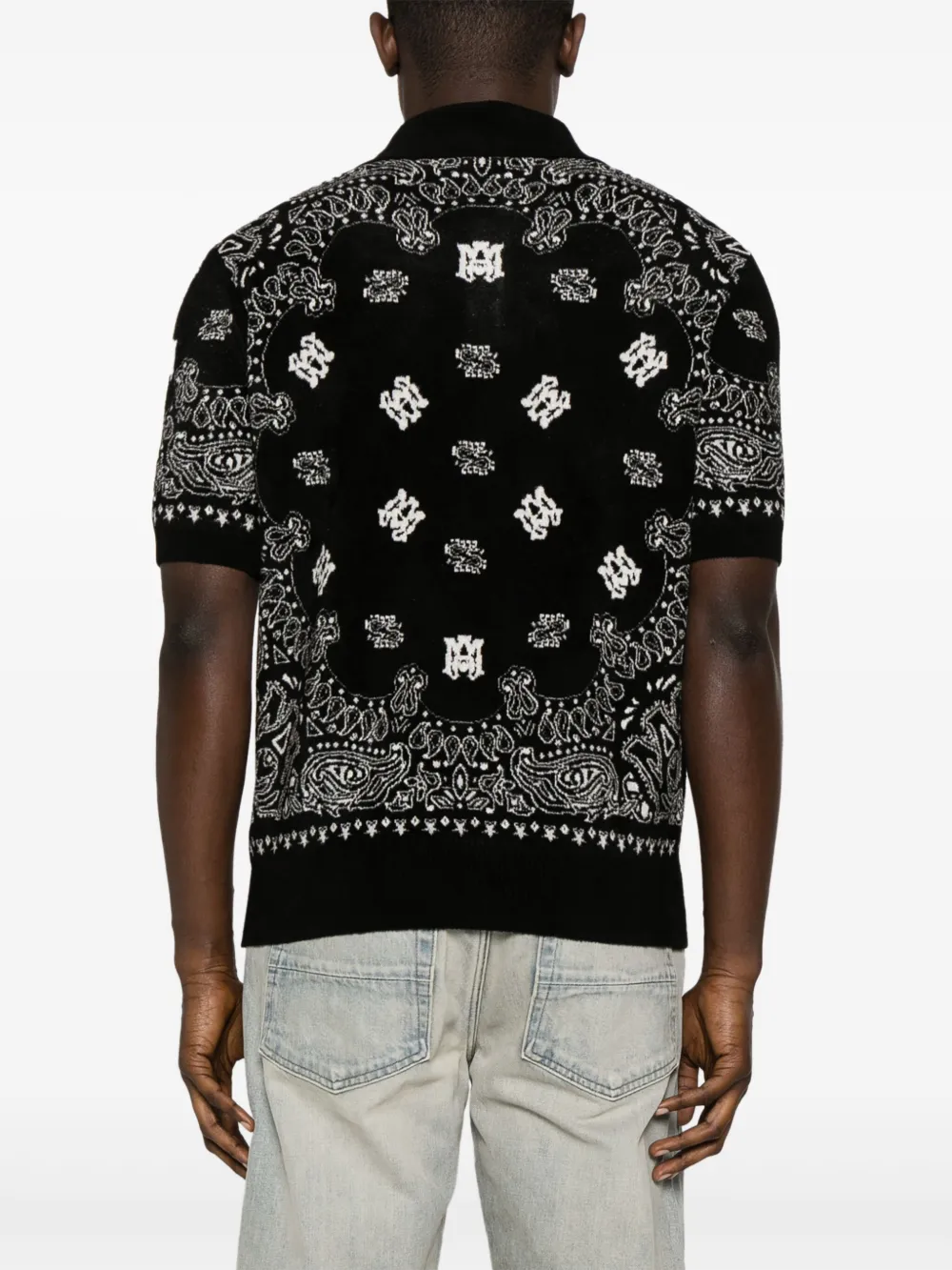 AMIRI T-shirt met logoprint Zwart