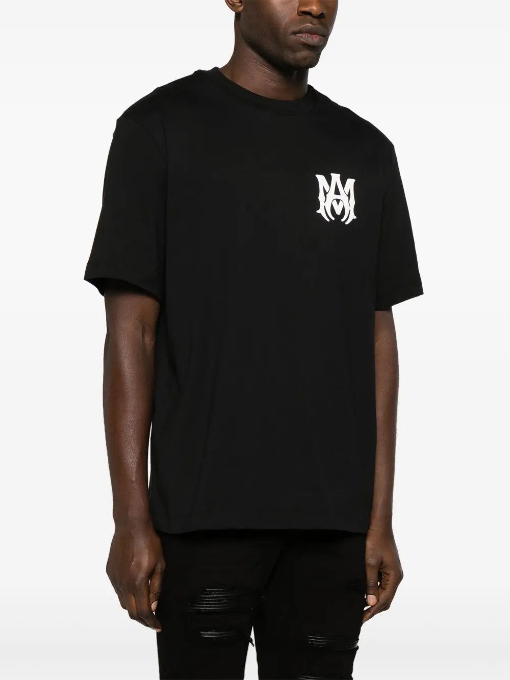 最後の1点【AMIRI(アミリ)】Tシャツ☆黒 白 ジャージー素材 ロゴ 最後の1点【AMIRI(アミリ)】Tシャツ☆黒 白 ジャージー素材 ロゴ