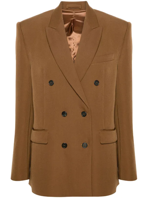 Virgin wool top blazer
