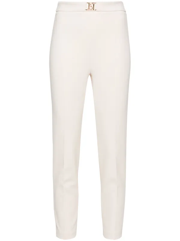 Cropped crepe trousers best sale