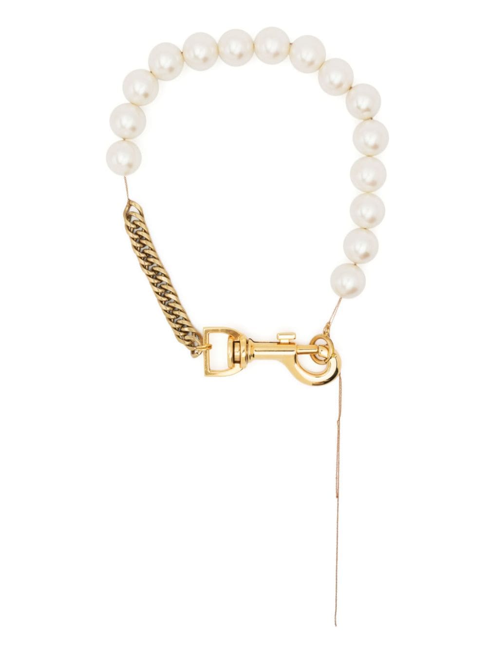 PEARL CHAIN-LINK NECKLACE