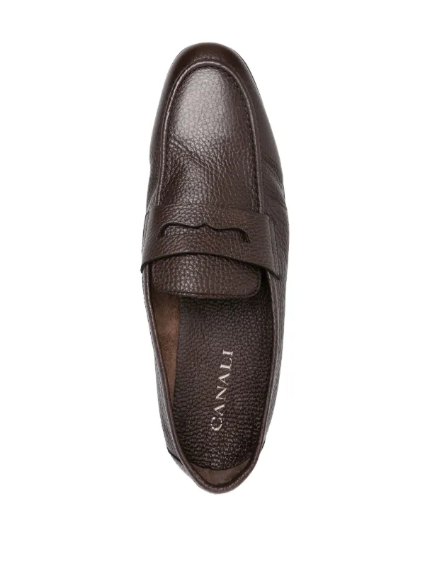 Canali レザー ローファー | ブラウン | FARFETCH JP