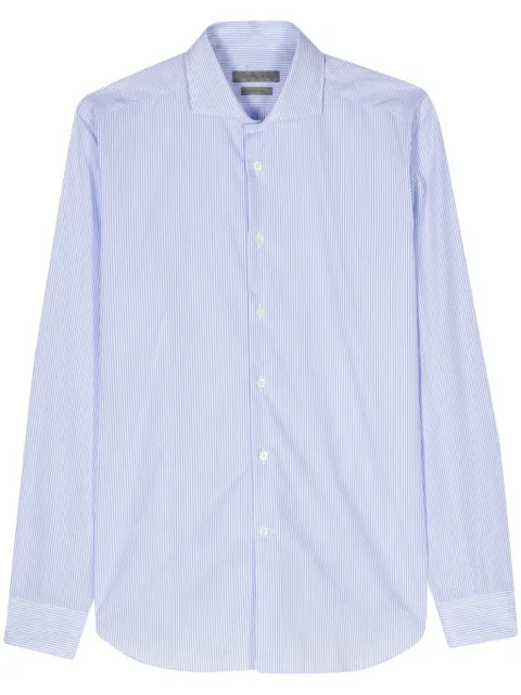 Corneliani striped cotton shirt