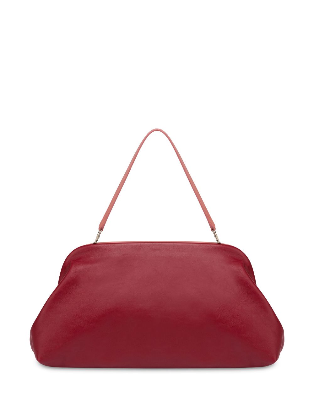 Philosophy Di Lorenzo Serafini Lauren leather clutch bag - Rosso