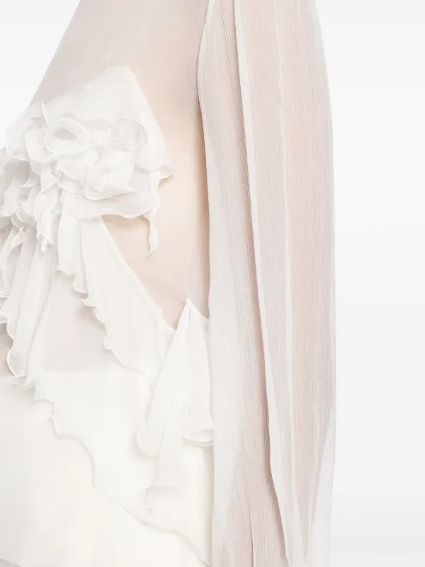 ERMANNO シルクブラウス ERMANNO シルクブラウス