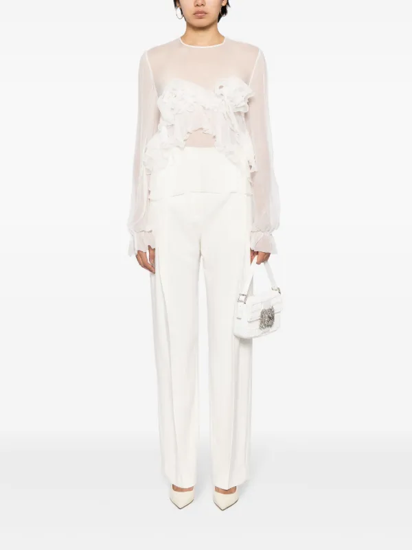 ERMANNO シルクブラウス