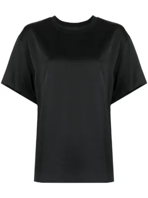 【JUUN.J X NEW ERA】WOMENS T-SHIRTS JUUN.J | Twisted Short Sleeve Cotton T-shirt | Women | Lane