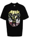 Neighborhood x Anthrax logo-print T-shirt - Black