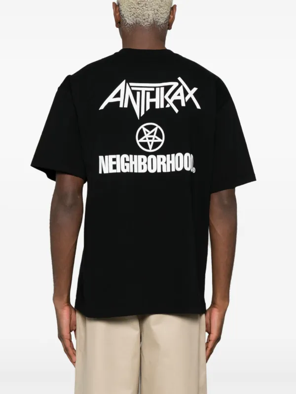 Neighborhood x Anthrax ロゴ Tシャツ | ブラック | FARFETCH JP
