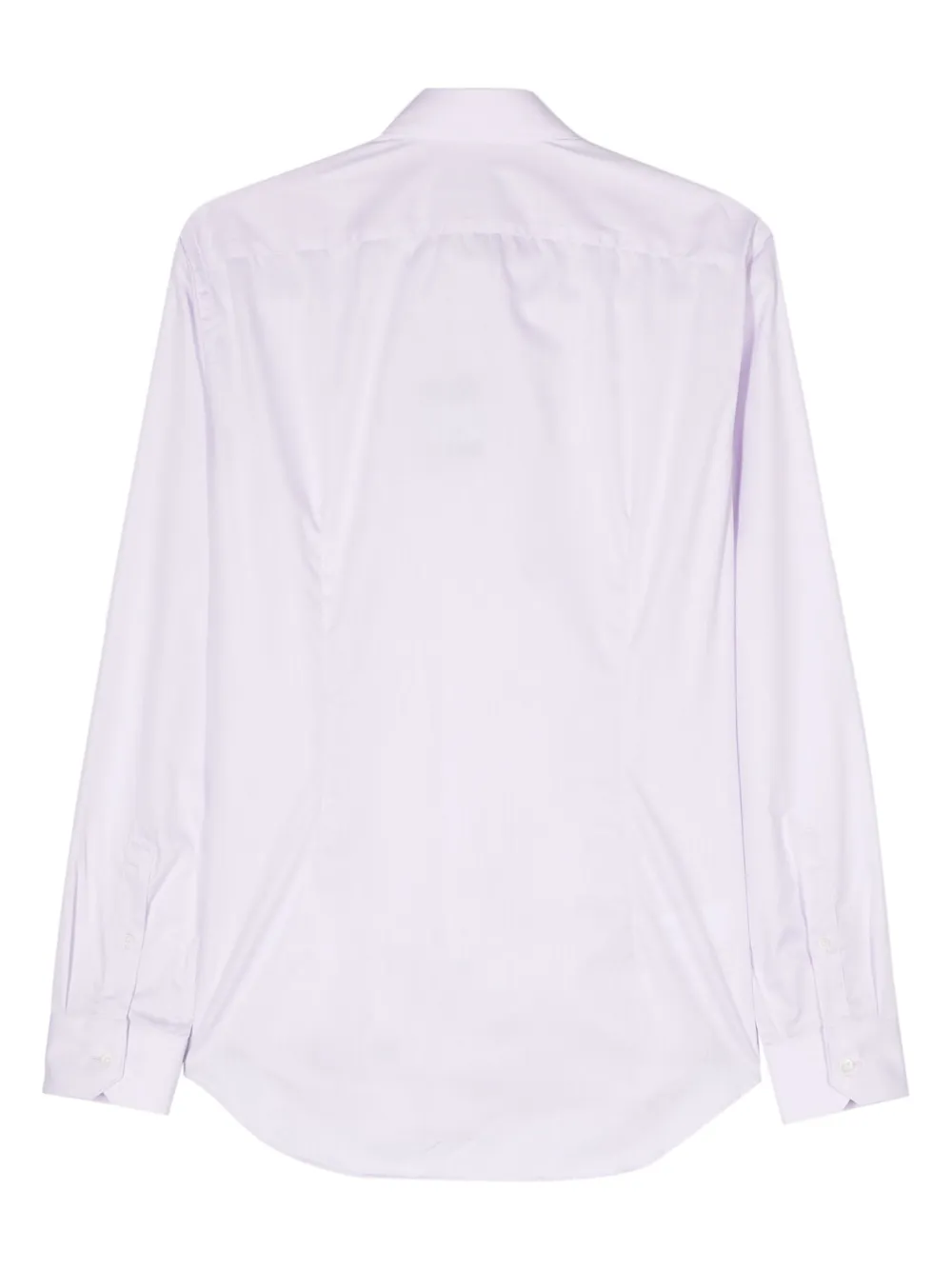 Corneliani Slub-texture Shirt In Pink